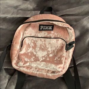 Pink backpack